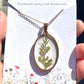 Wormwood leaf pendant