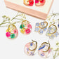 Forget-me-nots flower shaped earrings