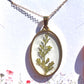 Wormwood leaf pendant