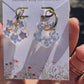 Forget-me-nots flower shaped earrings
